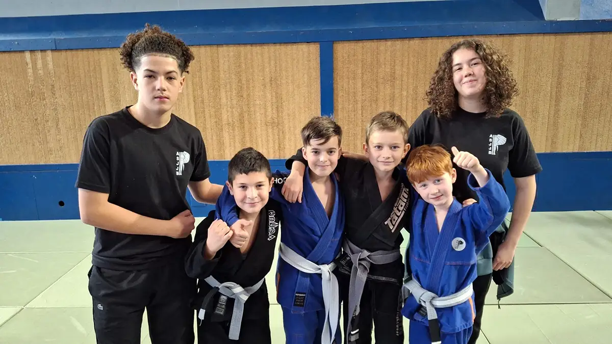 cours jeunes enfants jiu jitsu ASJJB Valbonne